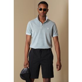 Lufian 627111040092 Koyu Gri Erkek Vernon Spor Polo Yaka T-shirt