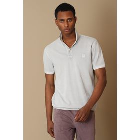 Lufian 627111040092 Koyu Gri Erkek Vernon Spor Polo Yaka T-shirt