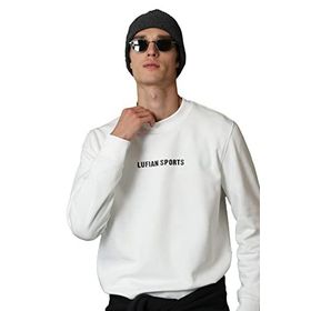 Lufian 627112030098 Kırık Beyaz Erkek Star Sweatshirt