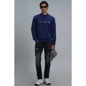 Lufian Alex Smart Siyah Slim Fit Erkek Jean Pantolon