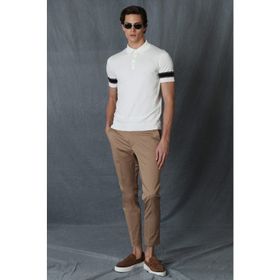 Lufian Alvi Smart Toprak Chino Slim Fit Erkek Pantolon