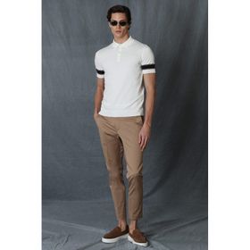 Lufian Alvi Smart Toprak Chino Slim Fit Erkek Pantolon