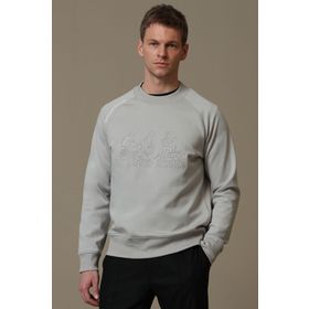 Lufian Bert Bej Erkek Sweatshirt