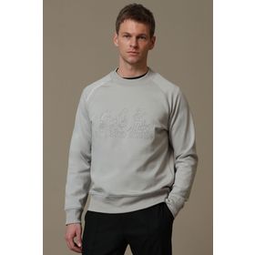 Lufian Bert Bej Erkek Sweatshirt