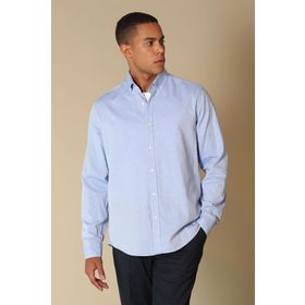Lufian Danıel Smart Comfort Slim Fit Mavi Erkek Gömlek