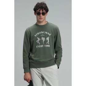 Lufian Edwın Yeşil Erkek Sweatshirt