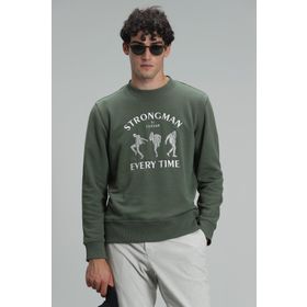 Lufian Edwın Yeşil Erkek Sweatshirt