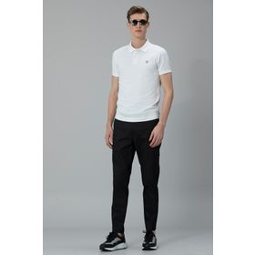 Lufian Laon Spor Polo Beyaz Erkek T-Shirt