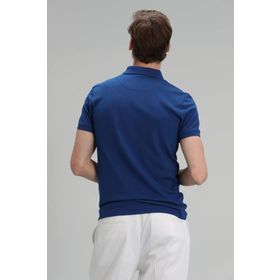 Lufian Laon Spor Polo Saks Erkek T-Shirt