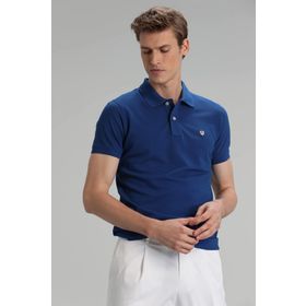 Lufian Laon Spor Polo Saks Erkek T-Shirt