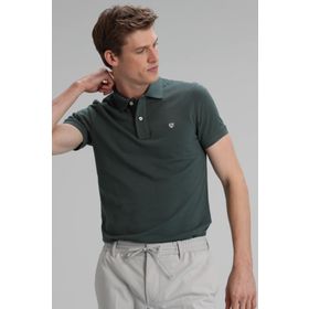 Lufian Laon Spor Polo Siyah Erkek T-Shirt