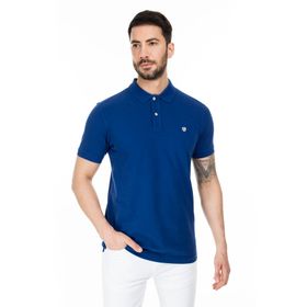 Lufian Laon Spor Polo Siyah Erkek T-Shirt