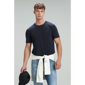 Lufian Pablo Modern Grafik 111020144 Siyah Erkek T-shirt