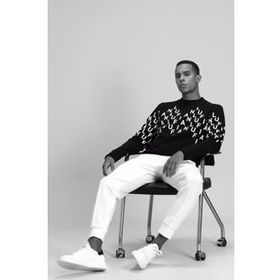 Lufian Rose Siyah Erkek Sweatshirt