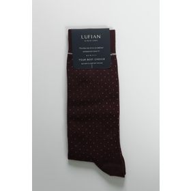 Lufian Star Bordo Erkek Çorap