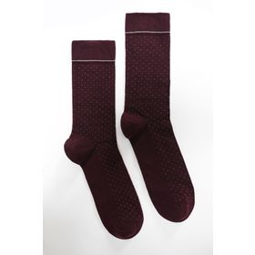 Lufian Star Bordo Erkek Çorap