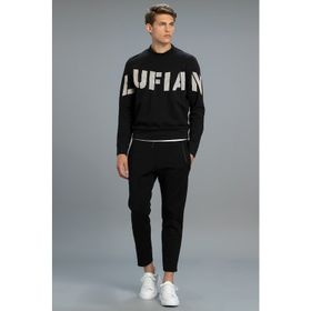Lufian Todillo Siyah Erkek Sweatshirt