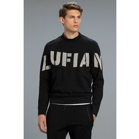 Lufian Todillo Siyah Erkek Sweatshirt