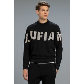 Lufian Todillo Siyah Erkek Sweatshirt