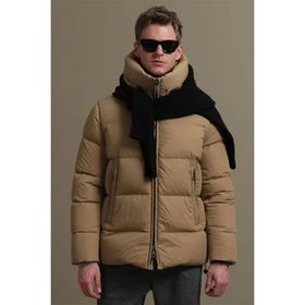 Lufian Tommy 112120180 Camel Kaz Tüyü Erkek Mont