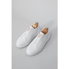 Lufian Tommy Beyaz Erkek Deri Sneaker