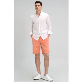 Lufian Zegler Slim Fit Turuncu Spor Erkek Chino Şort