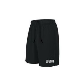 Lugmo Fileli Siyah Antrenman Şortu