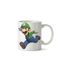 Luigi Mario Porselen Kupa Bardak