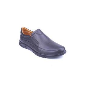 Luis Figo 4410 Siyah Hakiki Deri Erkek Spor Ayakkabı