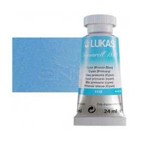 Lukas 1118 Cyan Seri 2 24 ml Sulu Boya