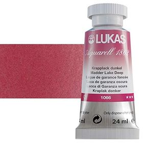 Lukas 1862 Aquarell Krapplack Dunkel 24 ml Sulu Boya