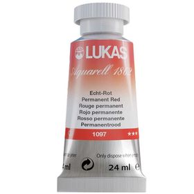 Lukas 1862 Aquarell Permanent Red 24 ml Sulu Boya