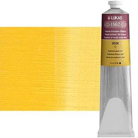 Lukas 1862 Kadmium Sarı Açık Tüp 200 ml Yağlı Boya