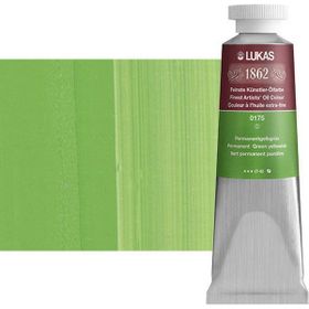 Lukas 1862 Perm Yeşil Sarımsı 37 ml Yağlı Boya