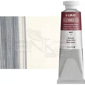 Lukas 1862 Seri 1 No 0007 Örtücü Beyaz 37 ml Yağlı Boya