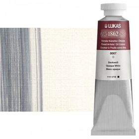 Lukas 1862 Seri 1 No 0007 Örtücü Beyaz 37 ml Yağlı Boya