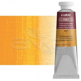 Lukas 1862 Seri 1 No 0047 Helio Saf Sarı Koyu 37 ml Yağlı Boya