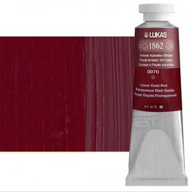 Lukas 1862 Seri 1 No 070 Transparan Kırmızı 37 ml Yağlı Boya