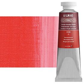 Lukas 1862 Tüp Helio Saf Kırmızı 37 ml Yağlı Boya
