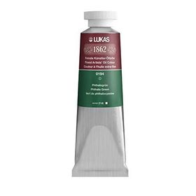 Lukas 1862 Tüp Helio Saf Orta Yeşil 37 ml Yağlı Boya