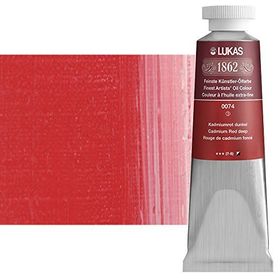 Lukas 1862 Tüp Kadmium Koyu Kırmızı 37 ml Yağlı Boya