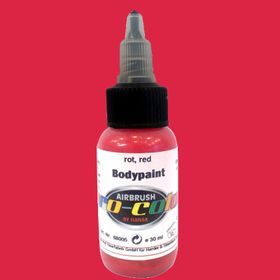 Lukas 30 ml No:68005 Kırmızı Body Paint Vücut Boyası