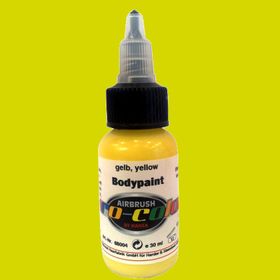 Lukas 30 ml No:68102 Yellow Body Paint Vücut Boyası
