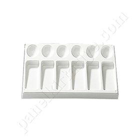 Lukas 5529-08 12x30 cm Köşeli Plastik Palet