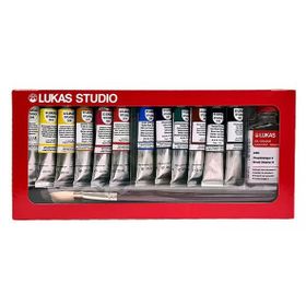 Lukas 6472 Studio Sliding Box 12x20 ml Yağlı Boya Seti