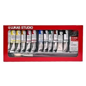 Lukas 6472 Studio Sliding Box 12x20 ml Yağlı Boya Seti