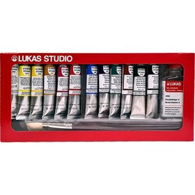 Lukas 6472 Studio Sliding Box 12x20 ml Yağlı Boya Seti