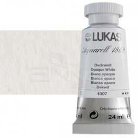 Lukas Aquarell 1862 1007 Opaque White Seri 2 Artist 24 ml Sulu Boya