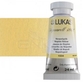 Lukas Aquarell 1862 1034 Naples Yellow Seri 2 Artist 24 ml Sulu Boya