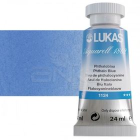 Lukas Aquarell 1862 1124 Phthalo Blue Seri 2 Artist 24 ml Sulu Boya